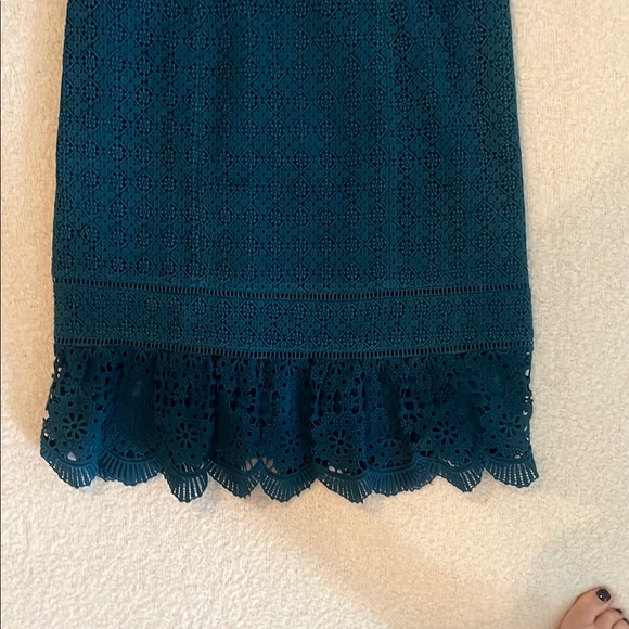 Talbots Sheath Dress with Flutter Sleeves - Picture 3 of 4